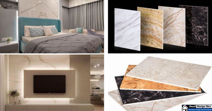 UV Marble Sheet WPC Panel